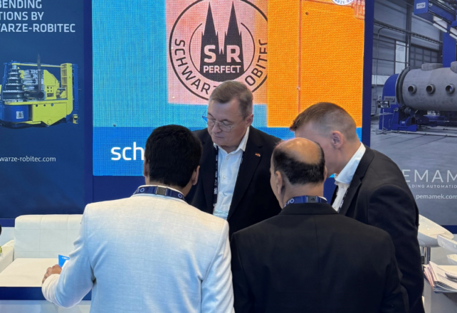 Geschäftsführer Bert Zorn auf der ADIPEC 2025